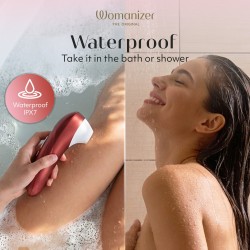WOMANIZER Pro Druckwellen-Stimulator Rot