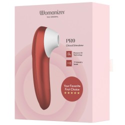 WOMANIZER Pro Druckwellen-Stimulator Rot