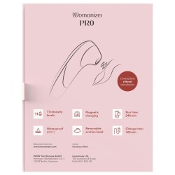 WOMANIZER Pro Druckwellen-Stimulator Rot