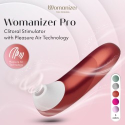 WOMANIZER Pro Druckwellen-Stimulator Rot