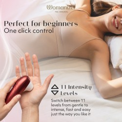 WOMANIZER Pro Druckwellen-Stimulator Rot