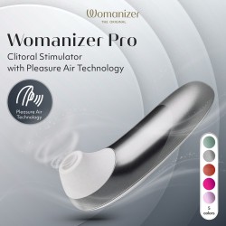 WOMANIZER Pro Druckwellen-Stimulator Grau