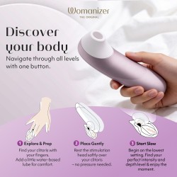 WOMANIZER Pro Druckwellen-Stimulator Lila
