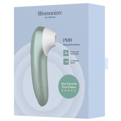 WOMANIZER Pro Druckwellen-Stimulator Salbeigrün