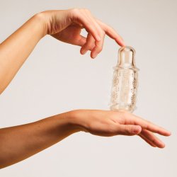 THE HANDY Innenstruktur Stamina POD Sleeve Transparent