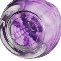 THE HANDY Innenstruktur Mod Tight Sleeve Transparent/Lila