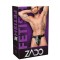 ZADO Keuschheits-String aus Leder One Size Schwarz