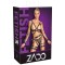 ZADO Harness-Set aus Leder Schwarz