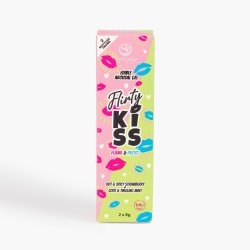 SECRET PLAY Flirty Kiss Oral Gel Hot Strawberry & Cool Mint  2x 8gr.