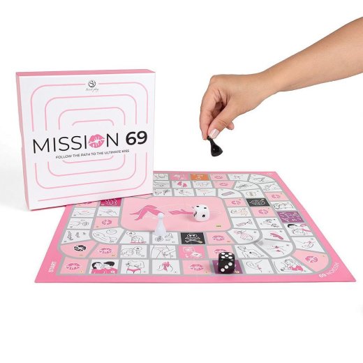 SECRET PLAY Mission 69 Brettpiel für Paare