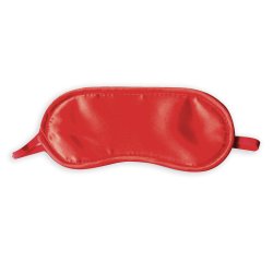 SECRET PLAY Augenmaske aus Satin Rot