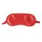 SECRET PLAY Augenmaske aus Satin Rot