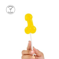 SECRET PLAY Jelly Penis Lollipop Piña Colada 26 g...