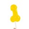 SECRET PLAY Jelly Penis Lollipop Piña Colada 26 g (mit Alkohol)