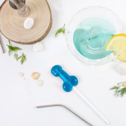 SECRET PLAY Jelly Penis Lollipop Gin & Tonic 26 g (mit Alkohol)