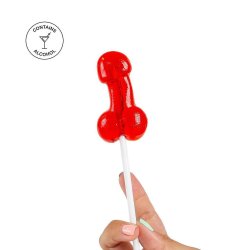 SECRET PLAY Jelly Penis Lollipop Strawberry Daiquiri 26 g...