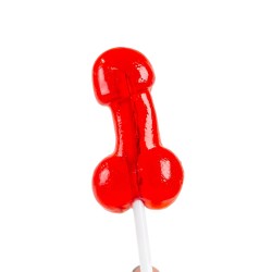 SECRET PLAY Jelly Penis Lollipop Strawberry Daiquiri 26 g (mit Alkohol)
