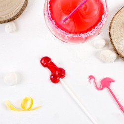 SECRET PLAY Jelly Penis Lollipop Strawberry Daiquiri 26 g (mit Alkohol)