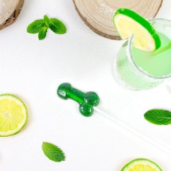 SECRET PLAY Jelly Penis Lollipop Mojito 26 g (mit Alkohol)