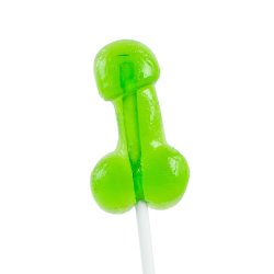 SECRET PLAY Jelly Penis Lollipop Caipiriniha 26 g (mit Alkohol)