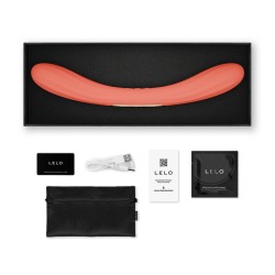 LELO Boomerang Dual Ended Vibrator mit App-Steuerung Coral Red