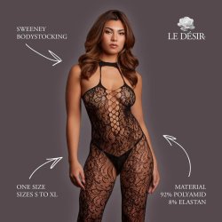 LE DÉSIR Sweeney Bodystocking Schwarz