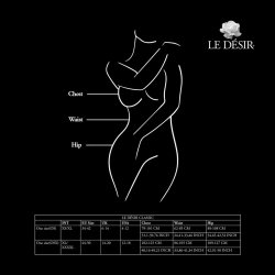 LE DÉSIR Sweeney Bodystocking Schwarz