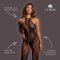 LE DÉSIR Matilda Lace Bodystocking Schwarz