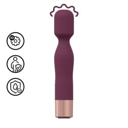 LOVELINE Mini Classic Wand Vibrator Burgundy