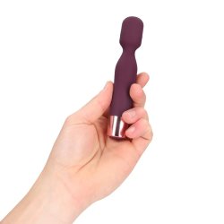 LOVELINE Mini Classic Wand Vibrator Burgundy