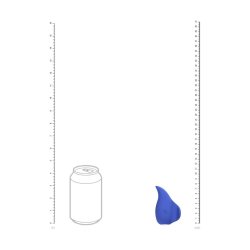 LOVELINE Ergo Grip Lay-On Massager Blue