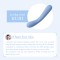 IROHA Mai Ruri Limited Edition Haptic Wave Vibrator Blau