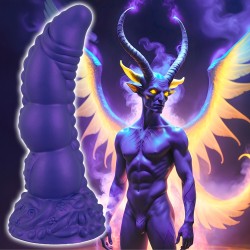 BEASTY COCKS Demon of Desire Dildo Ø 6,3 cm Lila
