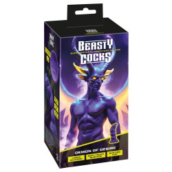 BEASTY COCKS Demon of Desire Dildo Ø 6,3 cm Lila