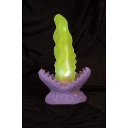 BEASTY COCKS Passion Plant Dildo Ø 5,5 cm Grün/Lila