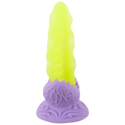BEASTY COCKS Passion Plant Dildo Ø 5,5 cm Grün/Lila