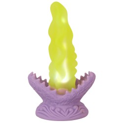 BEASTY COCKS Passion Plant Dildo Ø 5,5 cm Grün/Lila