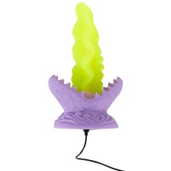 BEASTY COCKS Passion Plant Dildo Ø 5,5 cm Grün/Lila
