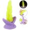 BEASTY COCKS Passion Plant Dildo Ø 5,5 cm Grün/Lila
