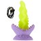 BEASTY COCKS Passion Plant Dildo Ø 5,5 cm Grün/Lila