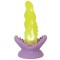 BEASTY COCKS Passion Plant Dildo Ø 5,5 cm Grün/Lila