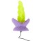 BEASTY COCKS Passion Plant Dildo Ø 5,5 cm Grün/Lila