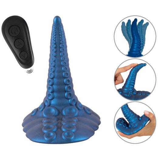 BEASTY COCKS Tentacle Pad Plug Ø 4,0 cm Blau