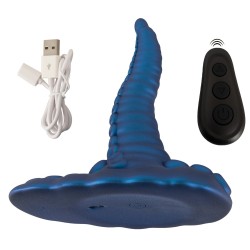 BEASTY COCKS Tentacle Pad Plug Ø 4,0 cm Blau