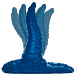 BEASTY COCKS Tentacle Pad Plug Ø 4,0 cm Blau