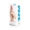 ZENN Dildo 19 cm Super Hot Dick With Realistic Skin Ø 5 cm Beige