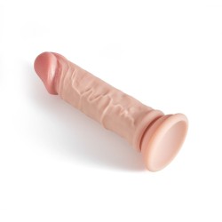 ZENN Dual Density Super Soft 15,5 cm Hot Dick Beige