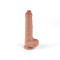 ZENN Dual Density Dick 20cm Hot Big & Long