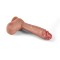 ZENN Dual Density Big, Bigger, Biggest Dick 24cm Beige
