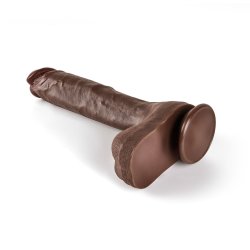 ZENN Dual Density Big, Bigger, Biggest Dick 24cm Braun